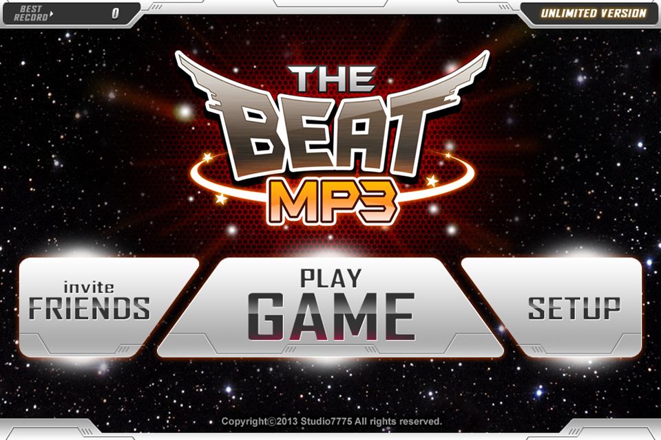 비트 MP3 - 리듬게임 게임 스크린 샷