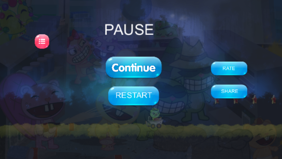 Happy Tree Friends Adventure 2 Game Screenshot