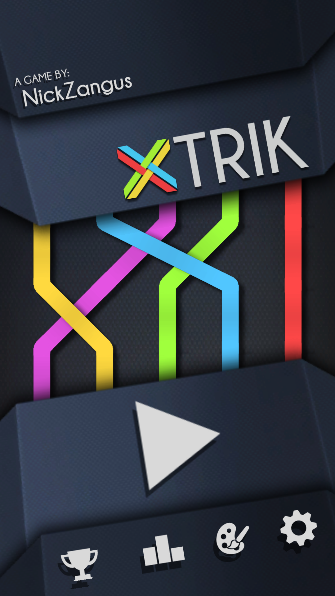 Screenshot 1 of XTRIK - အဆုံးမဲ့ Untangler 