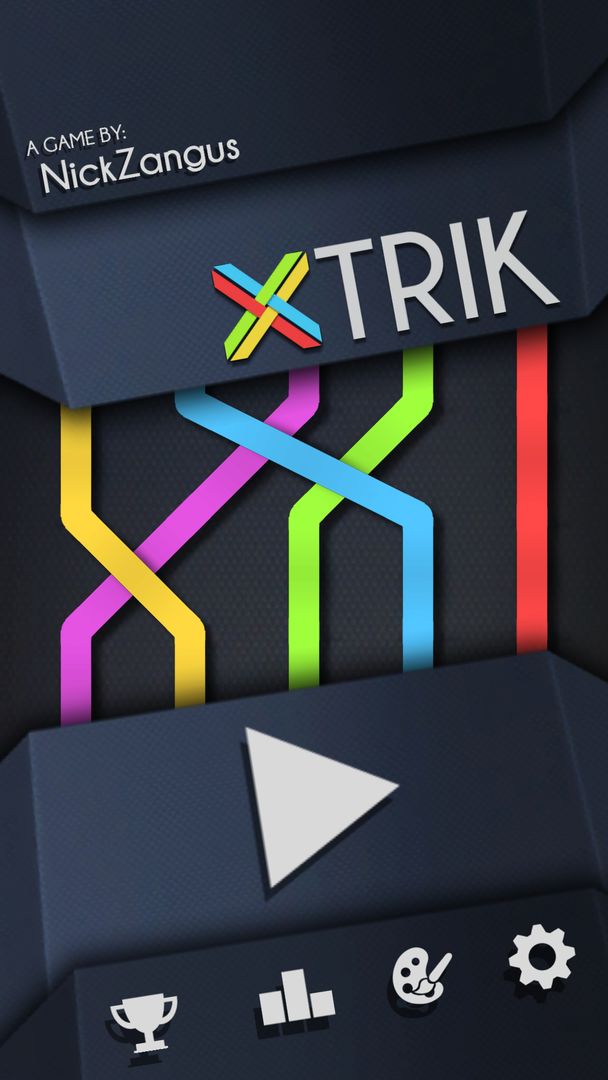 XTRIK - The Endless Untangler ภาพหน้าจอเกม