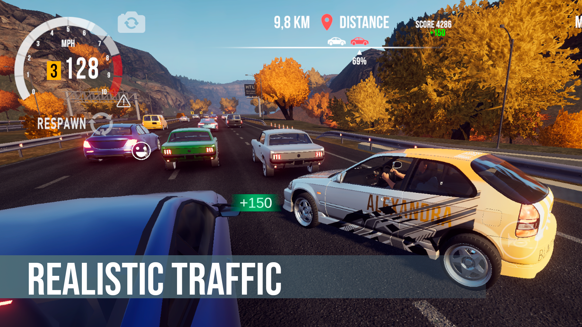Screenshot 1 of CPM Traffic Racer 4.4