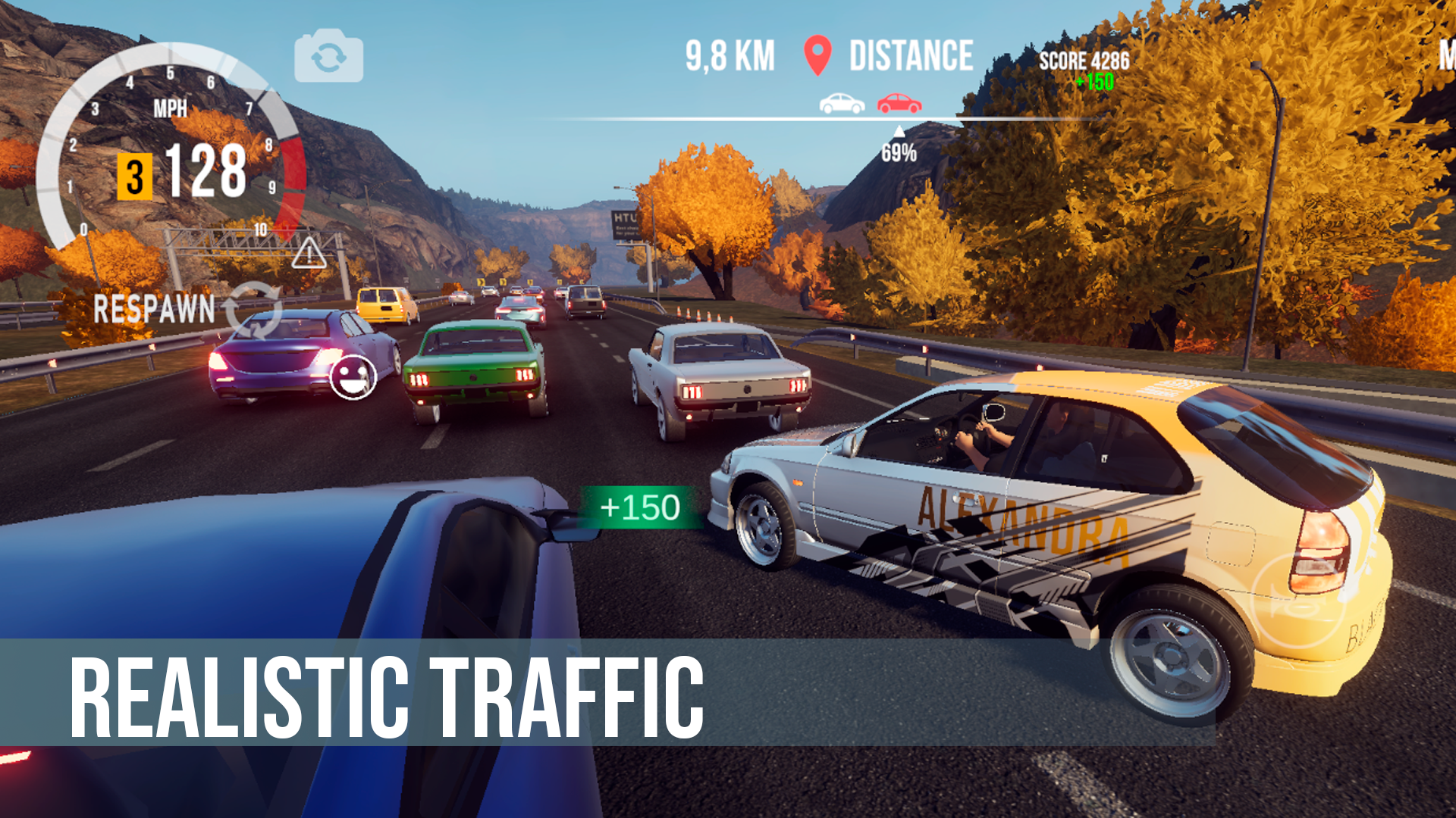 Screenshot of CPM Traffic Racer