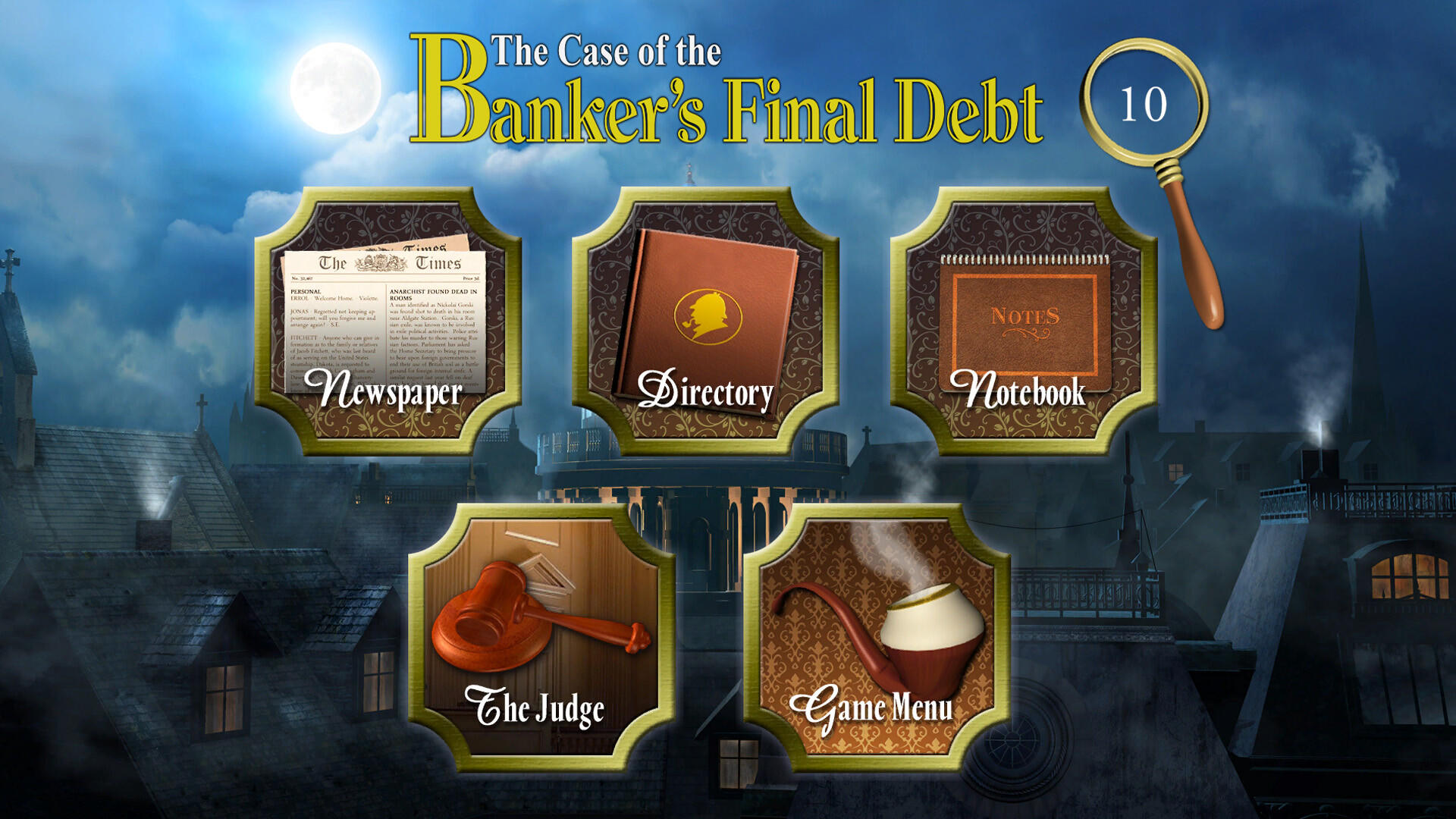 Sherlock Holmes Consulting Detective: The Case of Banker's Final Debt 게임 스크린 샷
