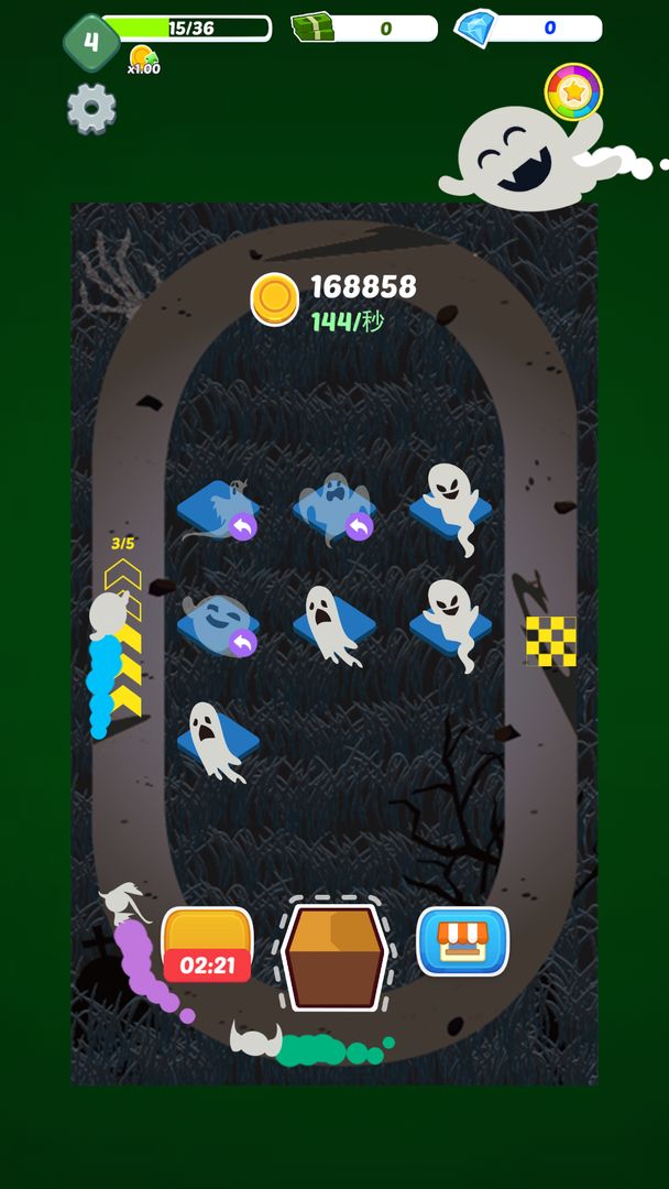 Merge Ghost screenshot game