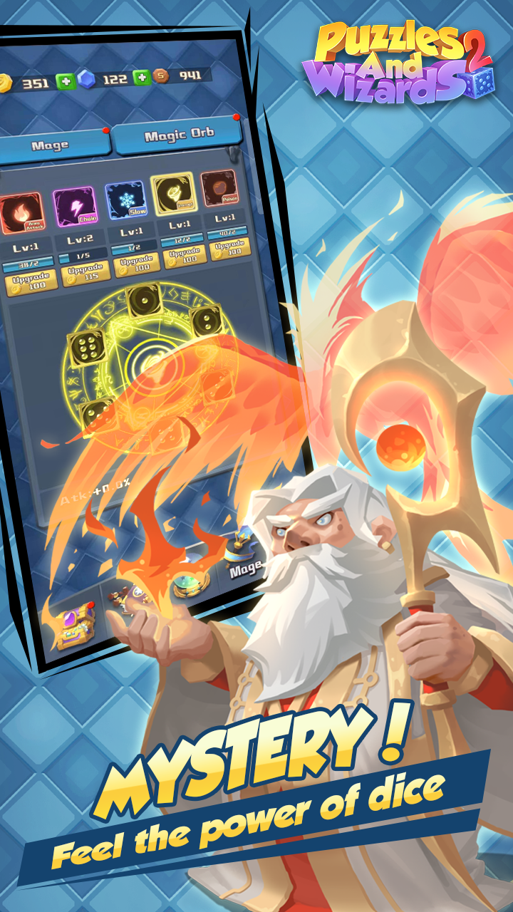 puzzles and wizards 게임 스크린 샷