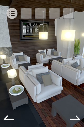 脱出ゲーム Airport Lounge Game Screenshot