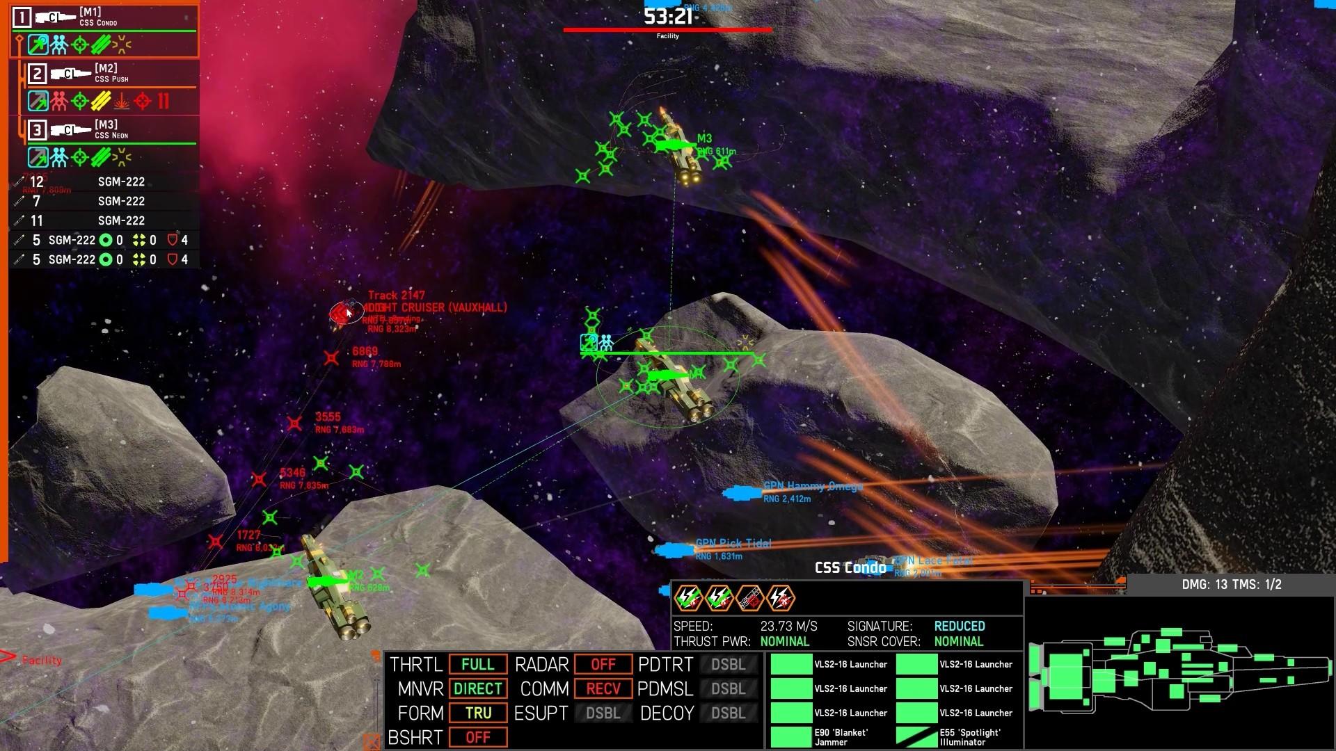星雲：戰艦指揮官 NEBULOUS: Fleet Command遊戲截圖