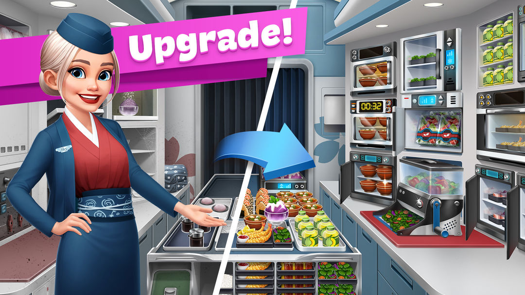 Screenshot of Airplane Chefs - Cooking Game