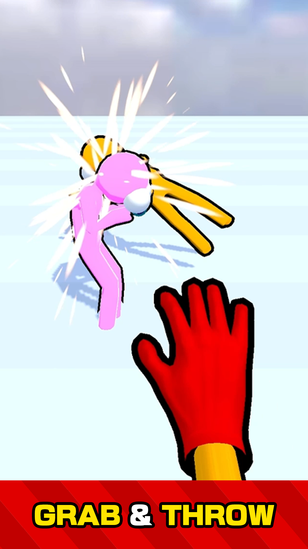 Grab Throw : Hit Annoying Guys Game Screenshot