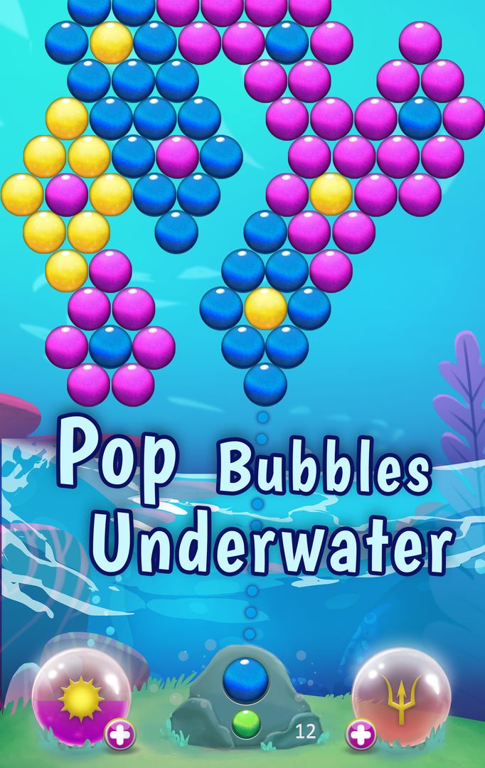Aqua Bubble Pop 게임 스크린 샷
