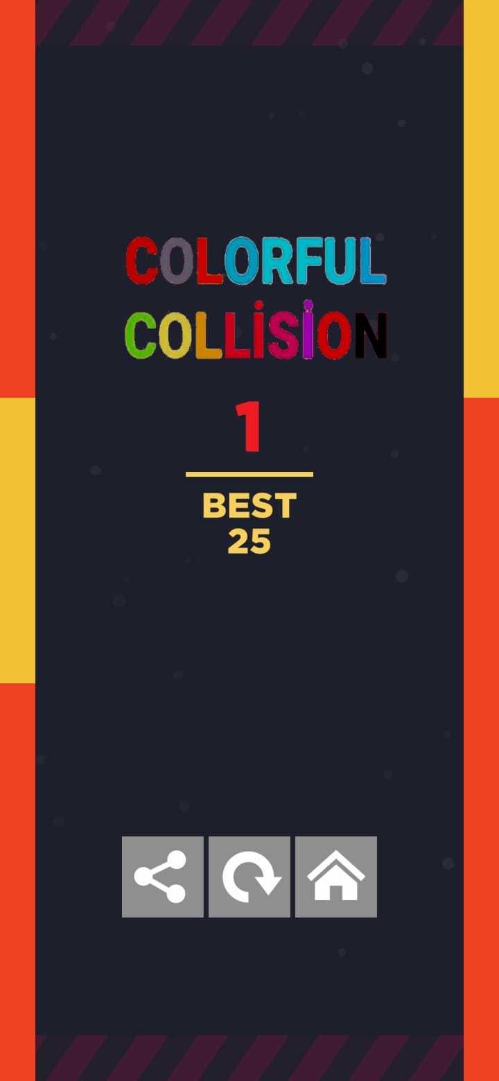 Colorful Collision ภาพหน้าจอเกม