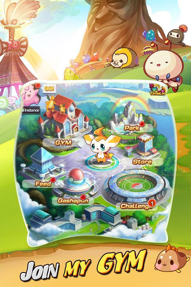 Monster League: Pillar of the sky Game Screenshot