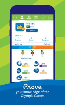 Скриншот игры Rio 2016: Quiz