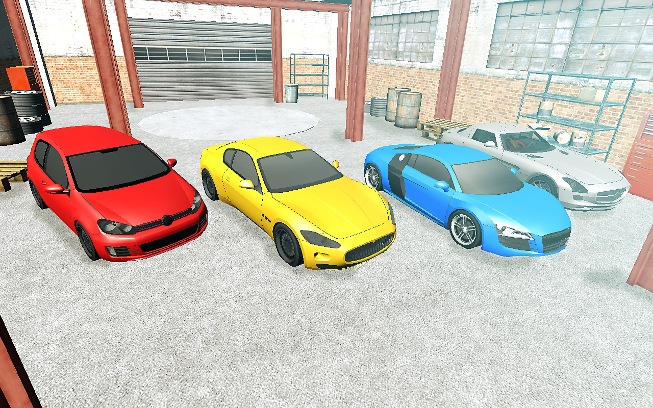 In Car Racing Game Screenshot