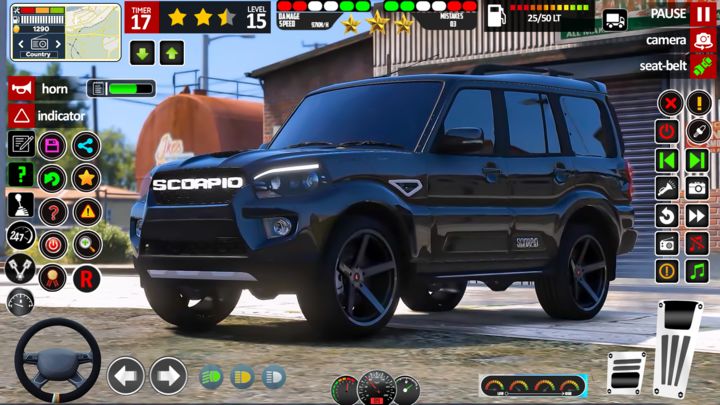 Captura de Tela do Jogo SUV Jeep Driving Games 2024
