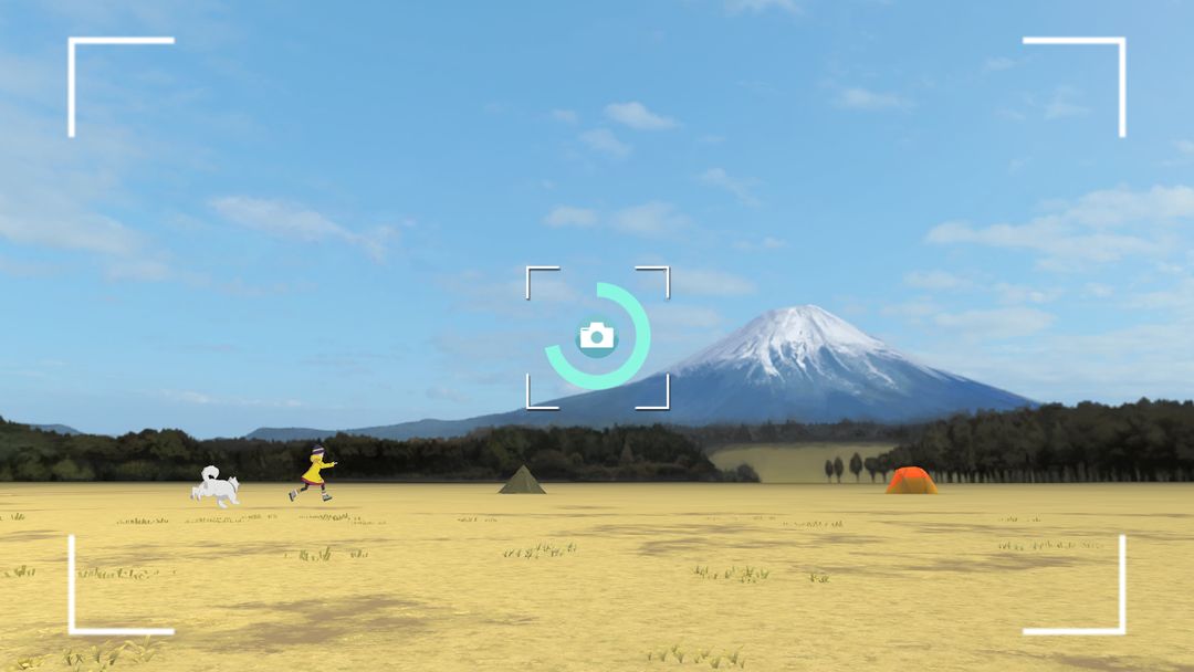 Screenshot of Laid-Back Camp Virtual Fumoto
