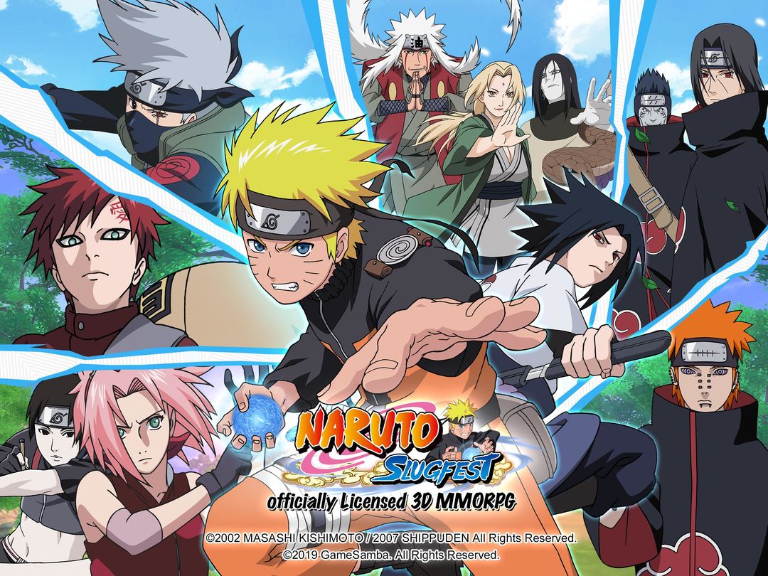 Naruto: Slugfest 게임 스크린 샷