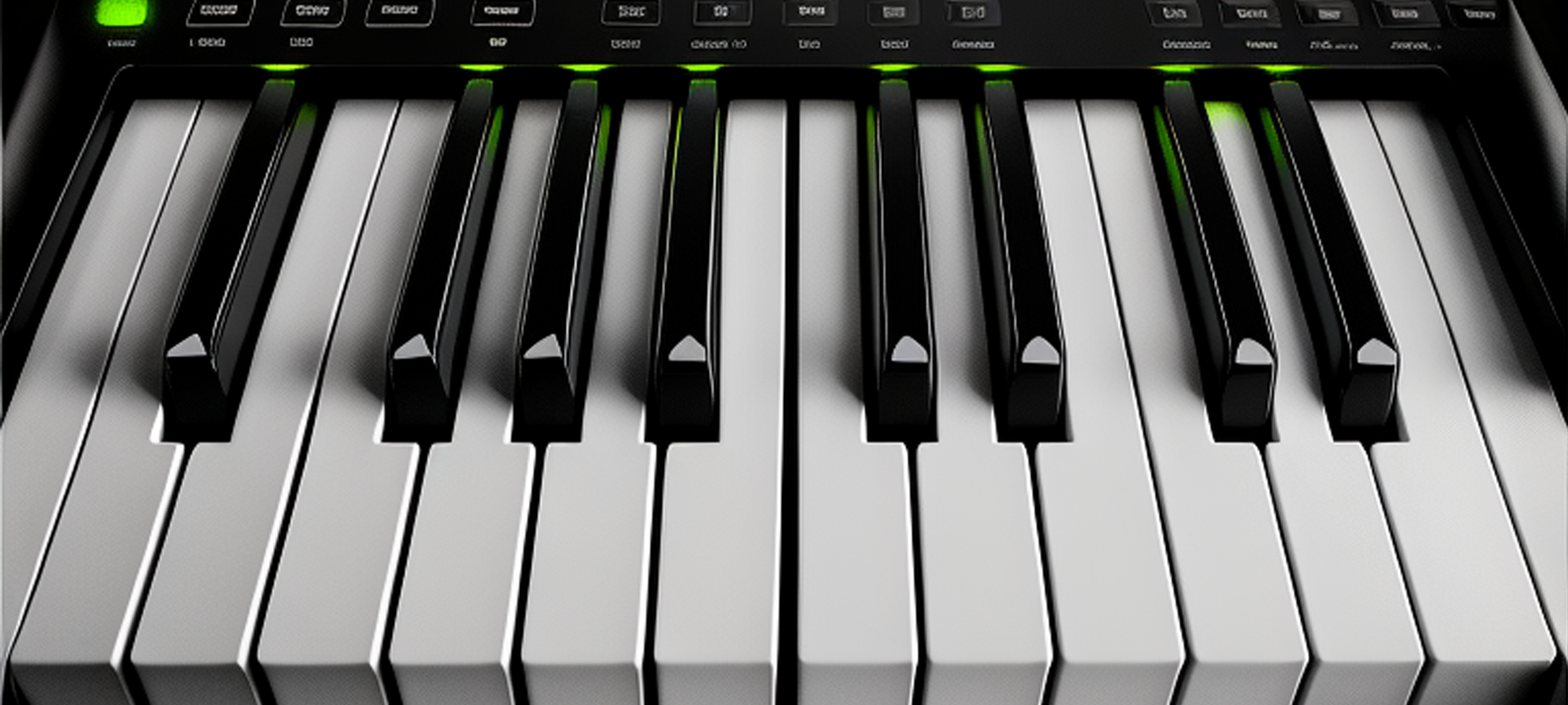 Screenshot of Electronic Piano Composing