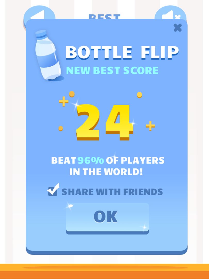 Screenshot of Bottle Flip
