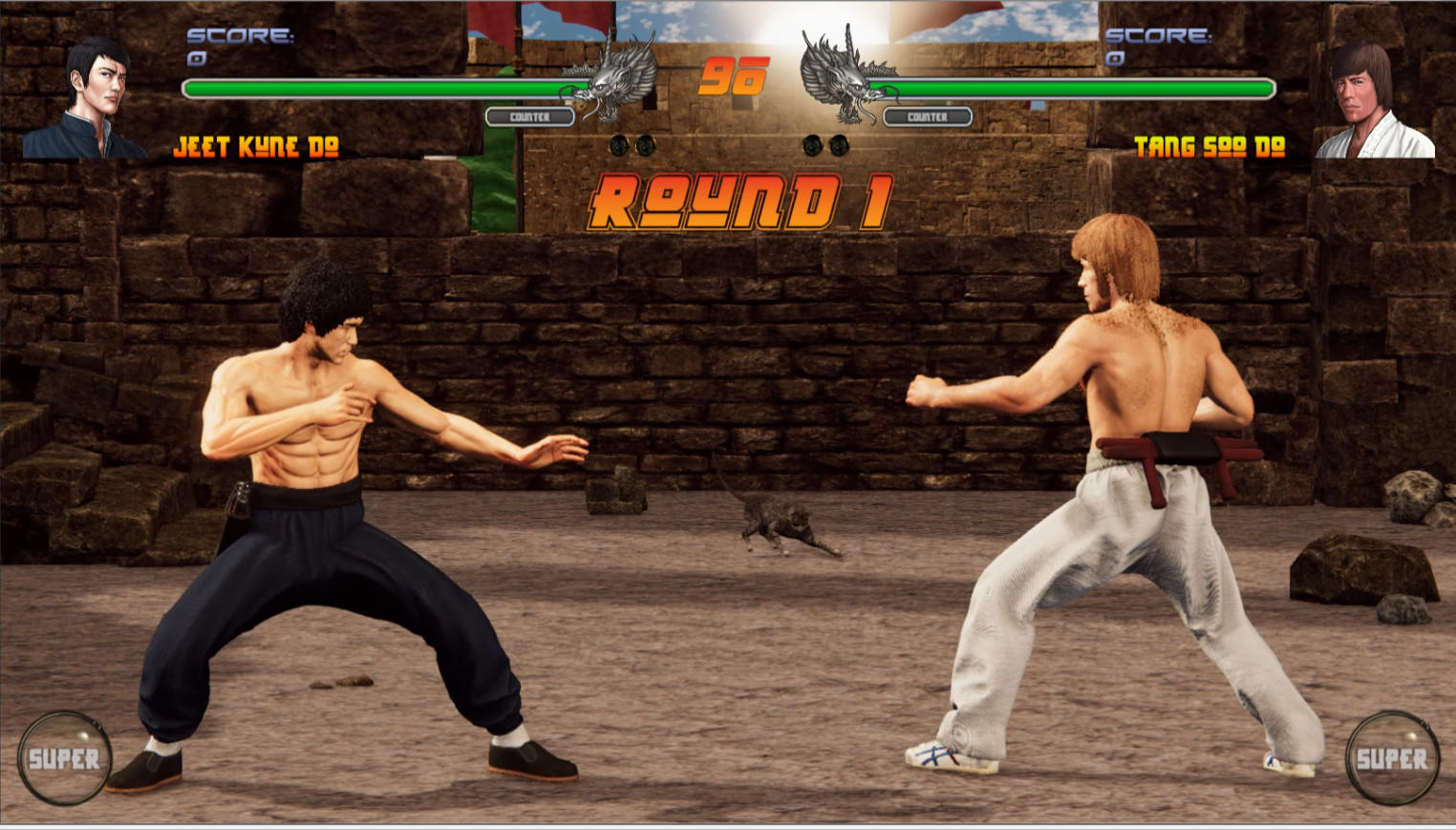 Shaolin vs Wutang 2遊戲截圖