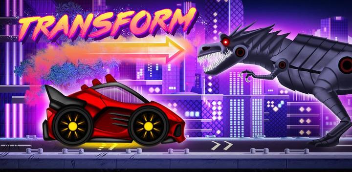 Banner of Dino Robot Wars: City Driving and Shooting Game 3.62