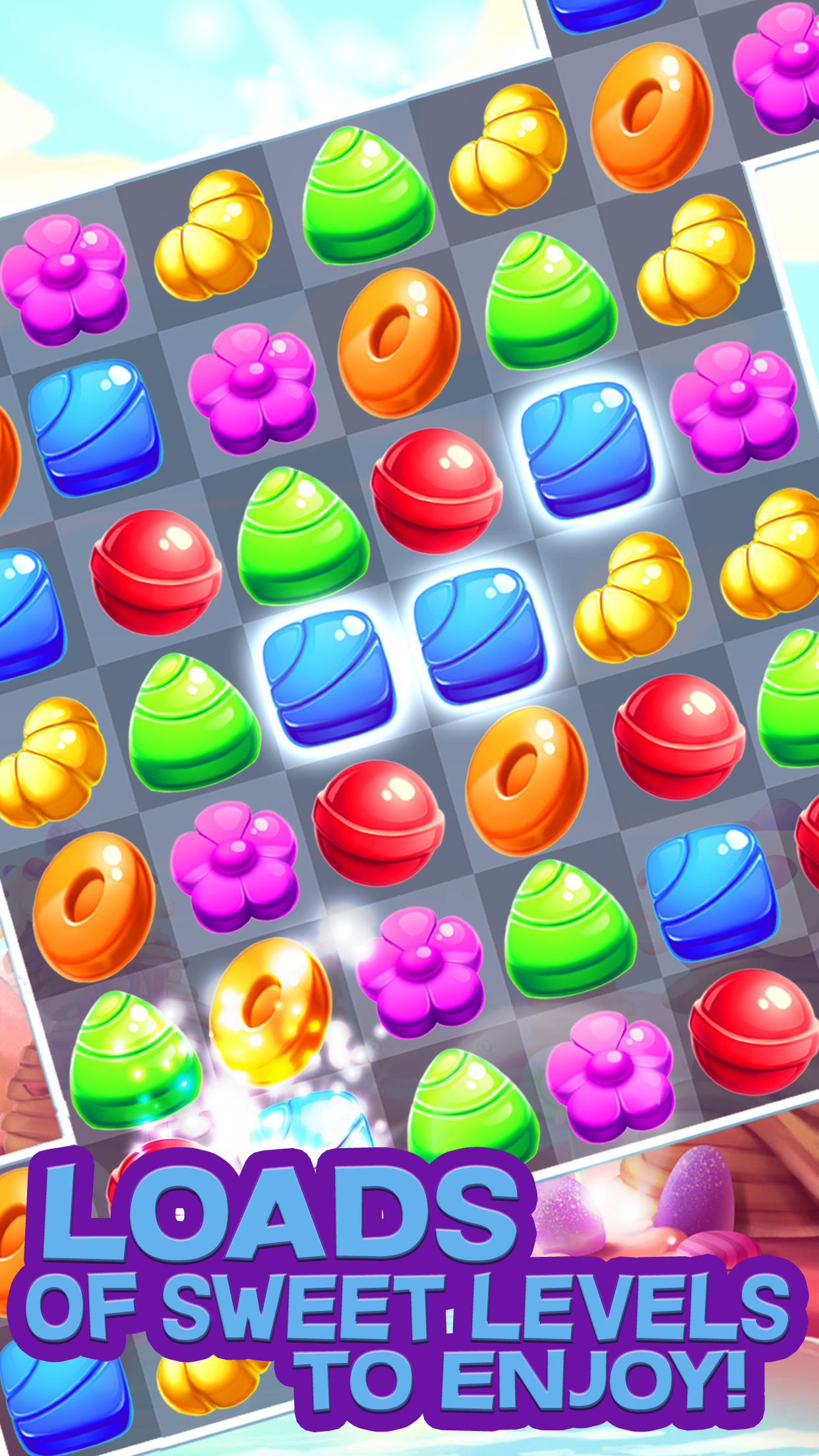Candy Match Fever Game Screenshot