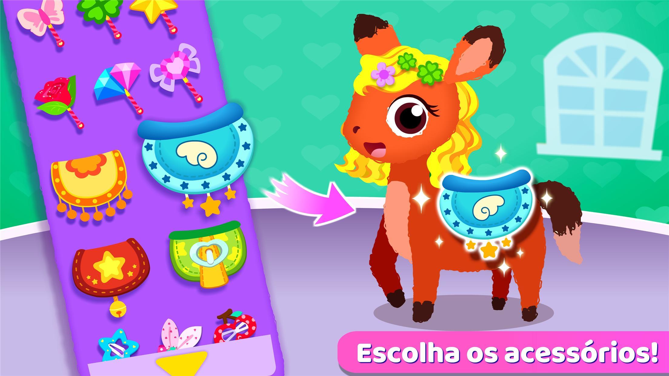 Captura de Tela do Jogo Petshop do Pequeno Panda