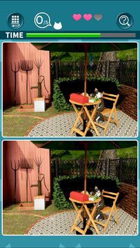 猫様のまちがいさがし Game Screenshot