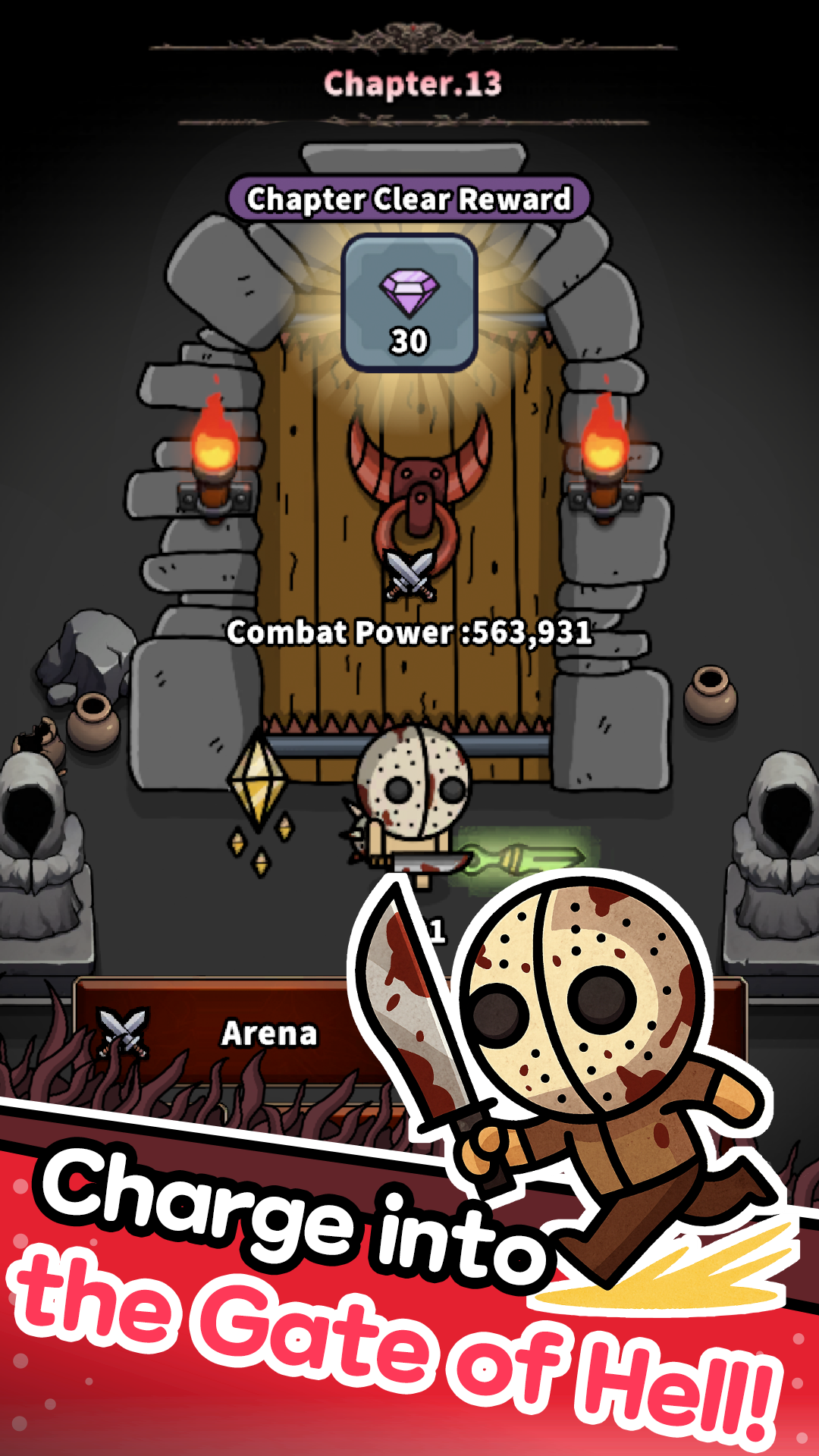 Legion of 56: Rise of Darkness ภาพหน้าจอเกม