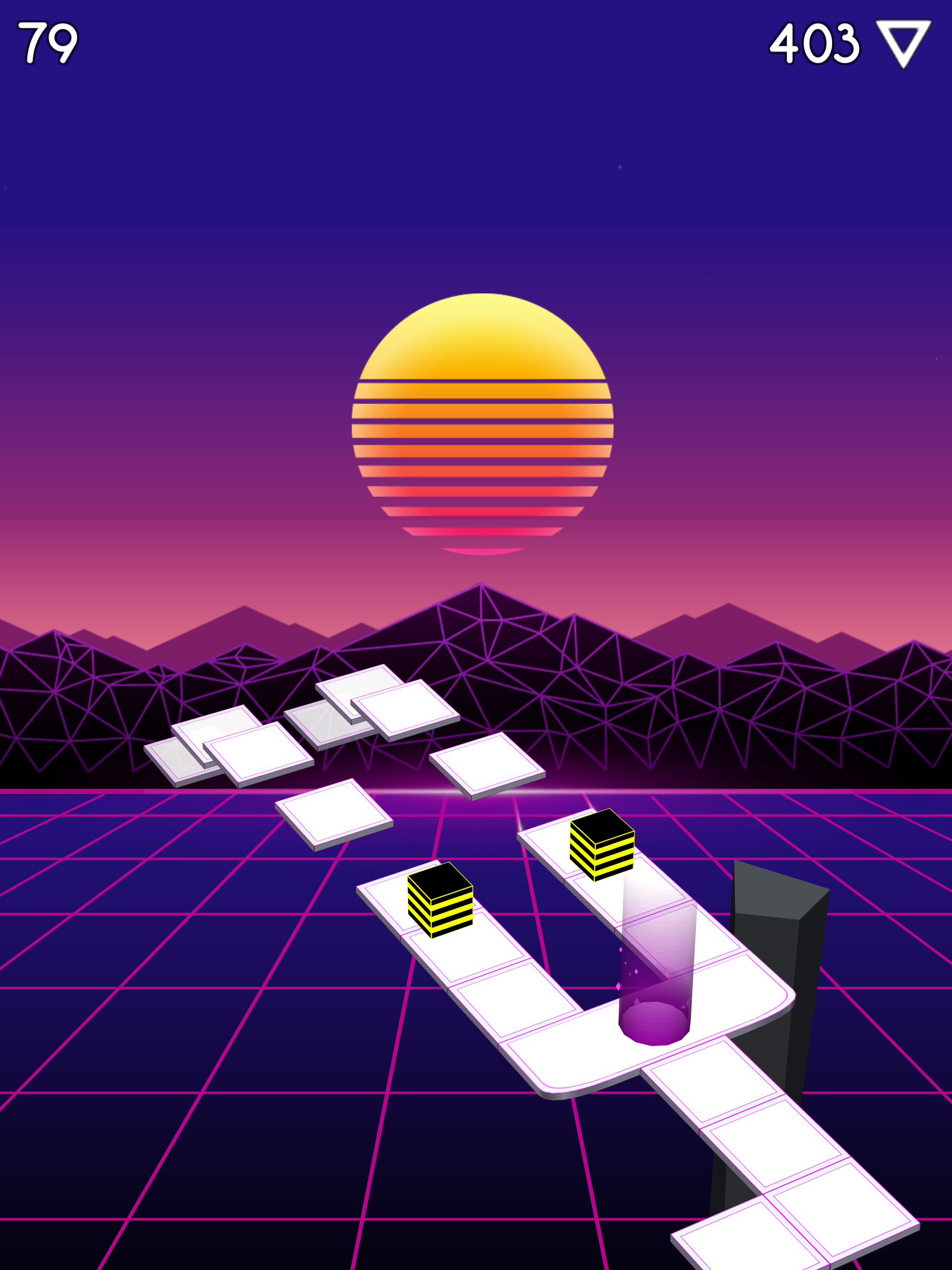 Screenshot of Neon Horizon