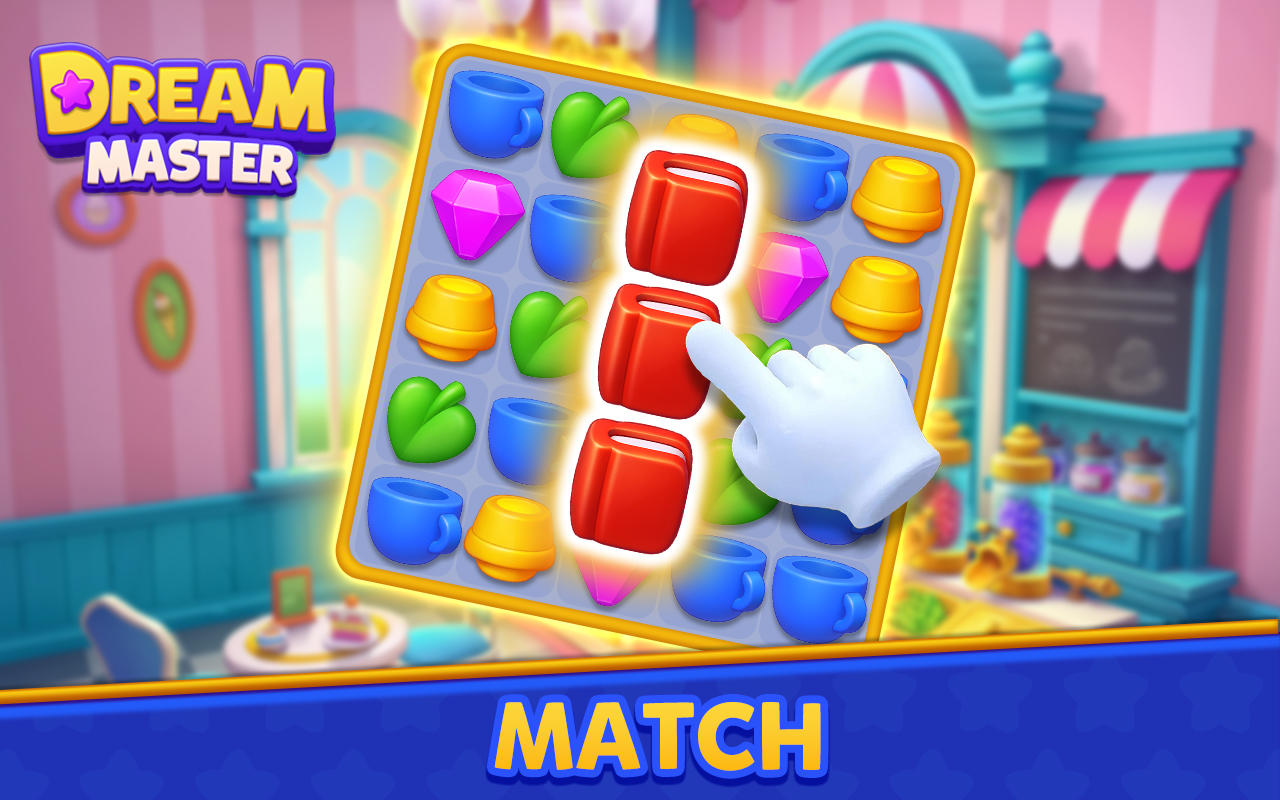 Cuplikan Layar Game Dream Master-Match Buster