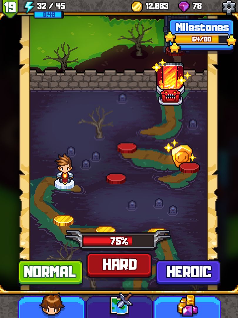 Dash Quest 2 screenshot game