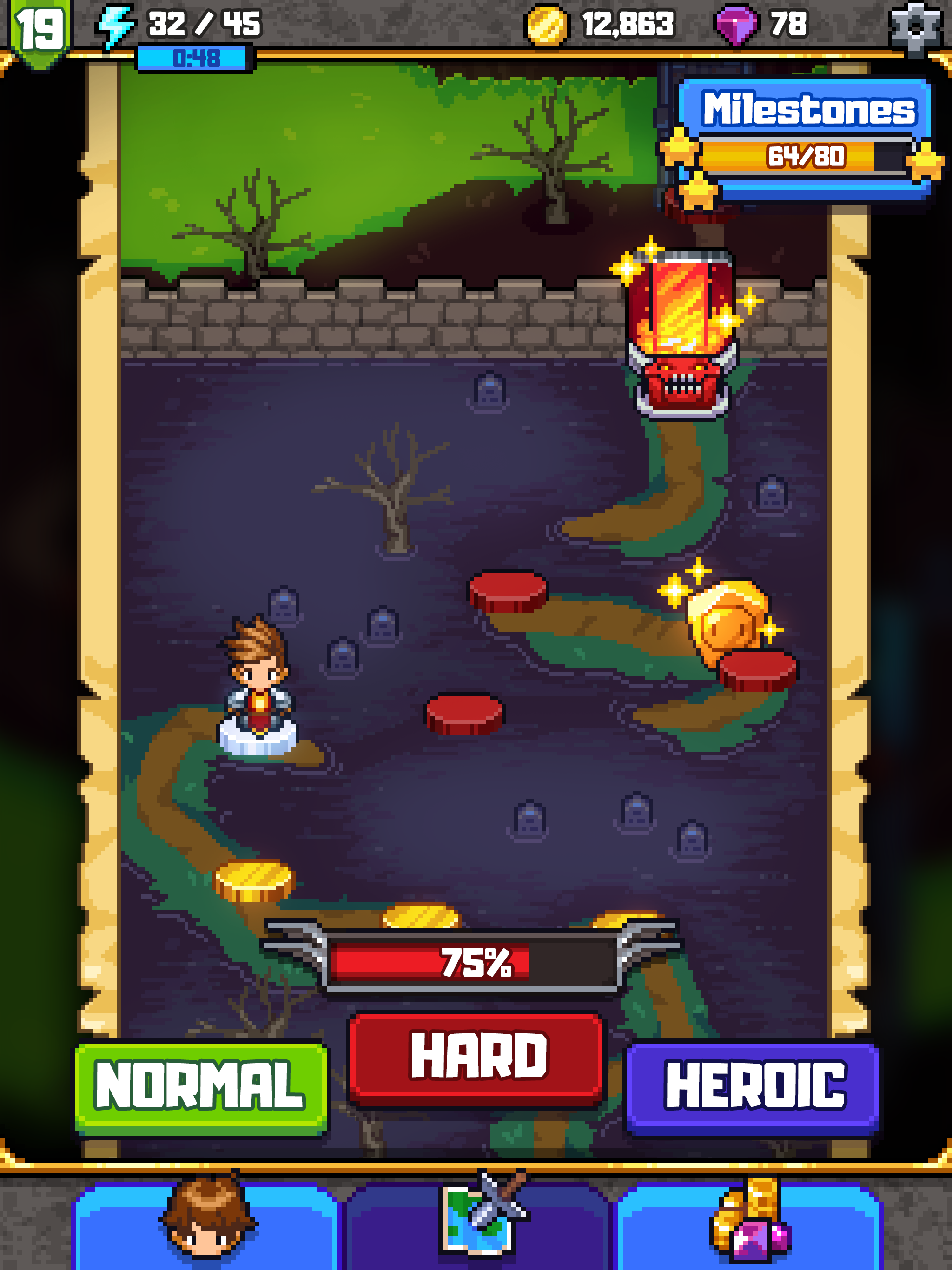 Dash Quest 2 Game Screenshot