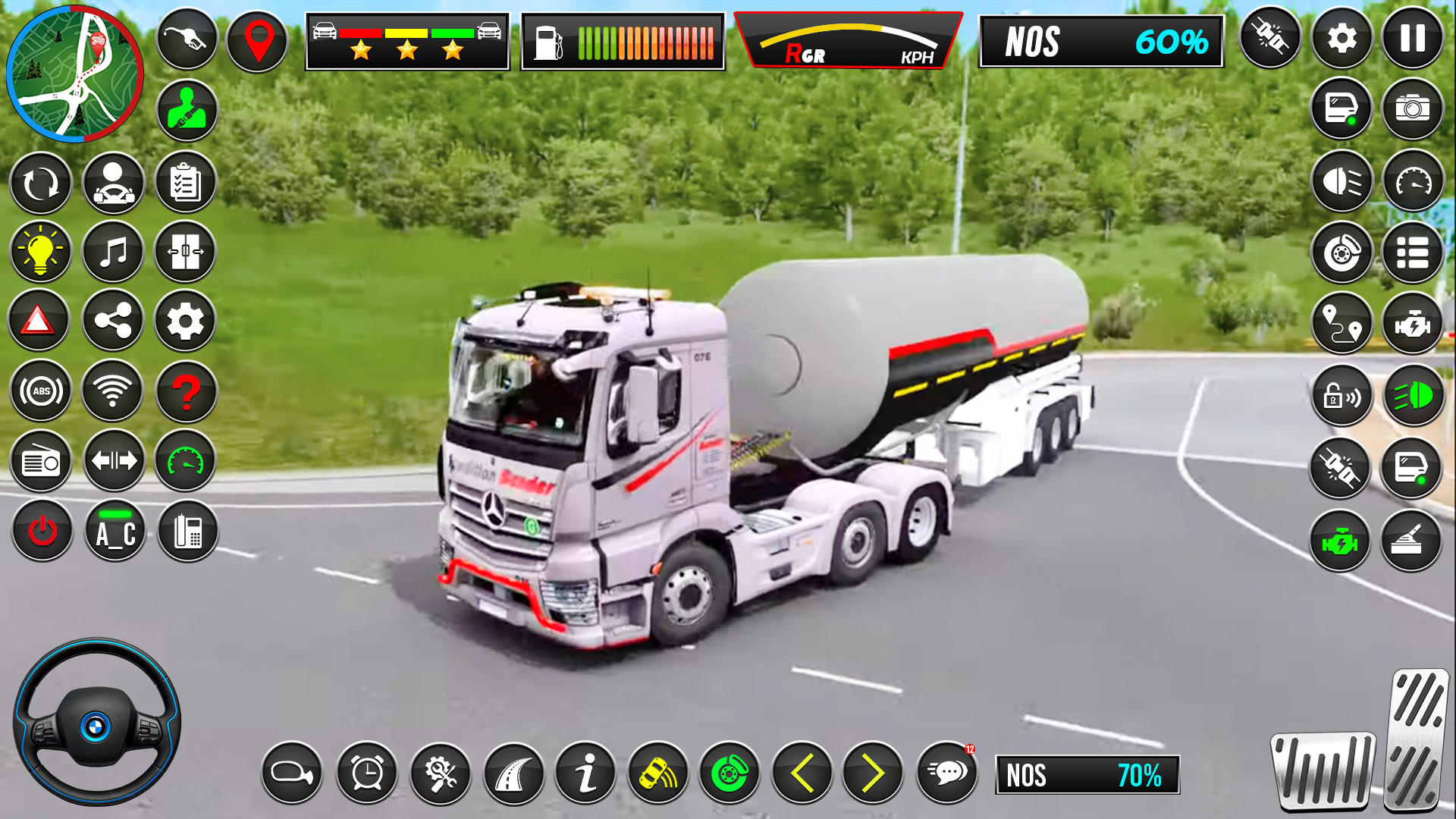 Oil Tanker Truck Driving 2023 Game Screenshot