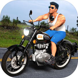 Indian Bike 3D Bullet Game