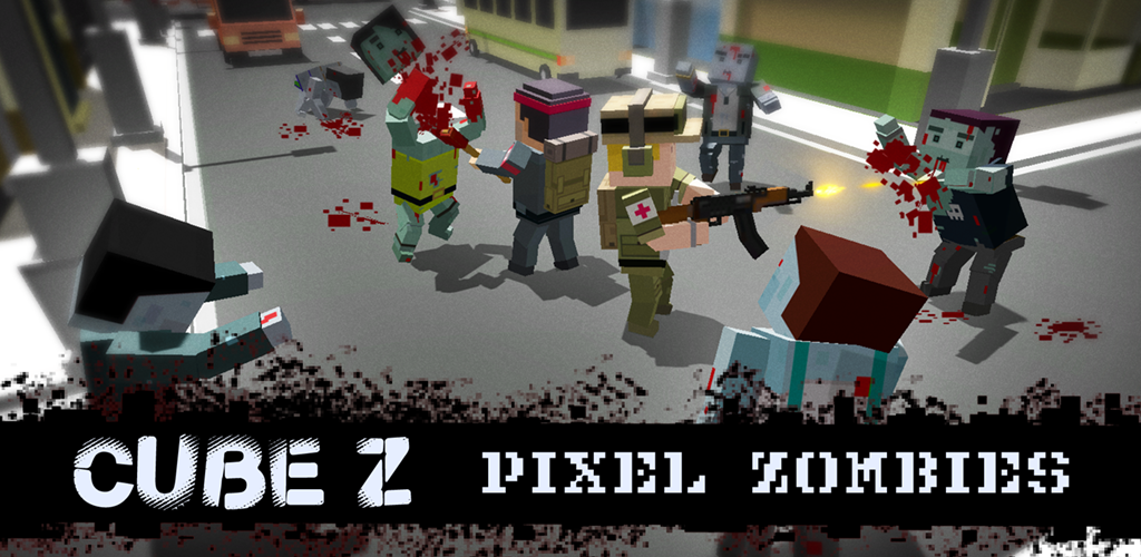 Banner of Cube Z (Pixel Zumbis) 