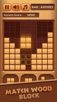 Cuplikan Layar Game Wood Plus Block