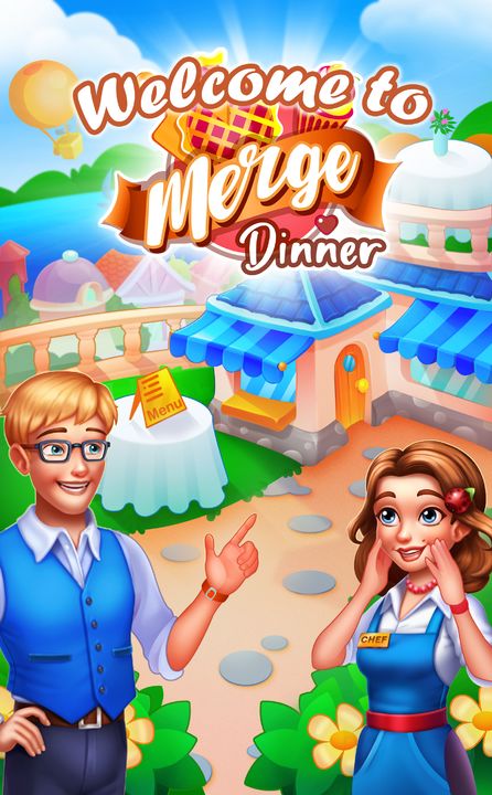 Screenshot 1 of Merge Food Games: Cafe Chef 4.2.3