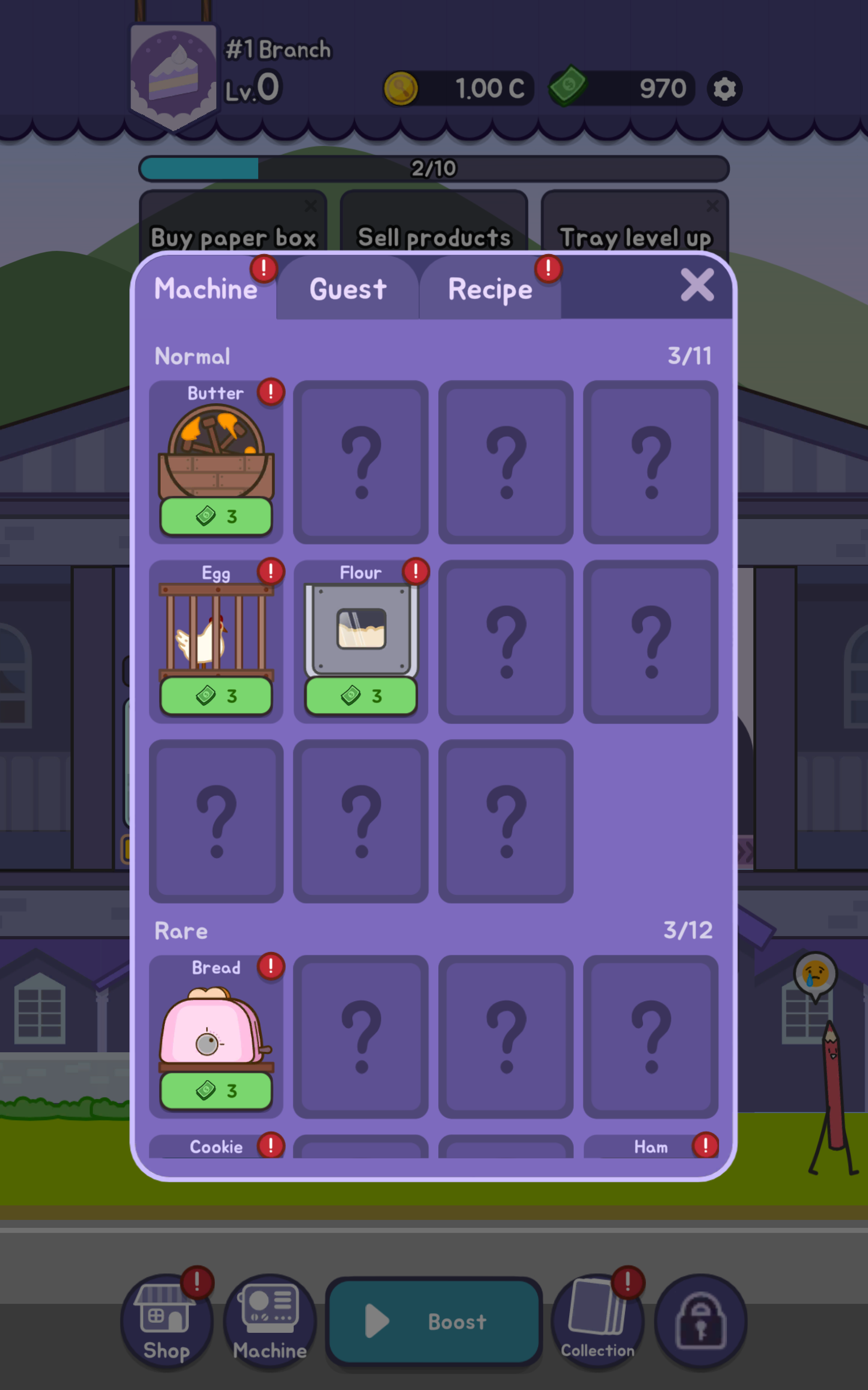 Idle Dessert Tycoon Game Screenshot