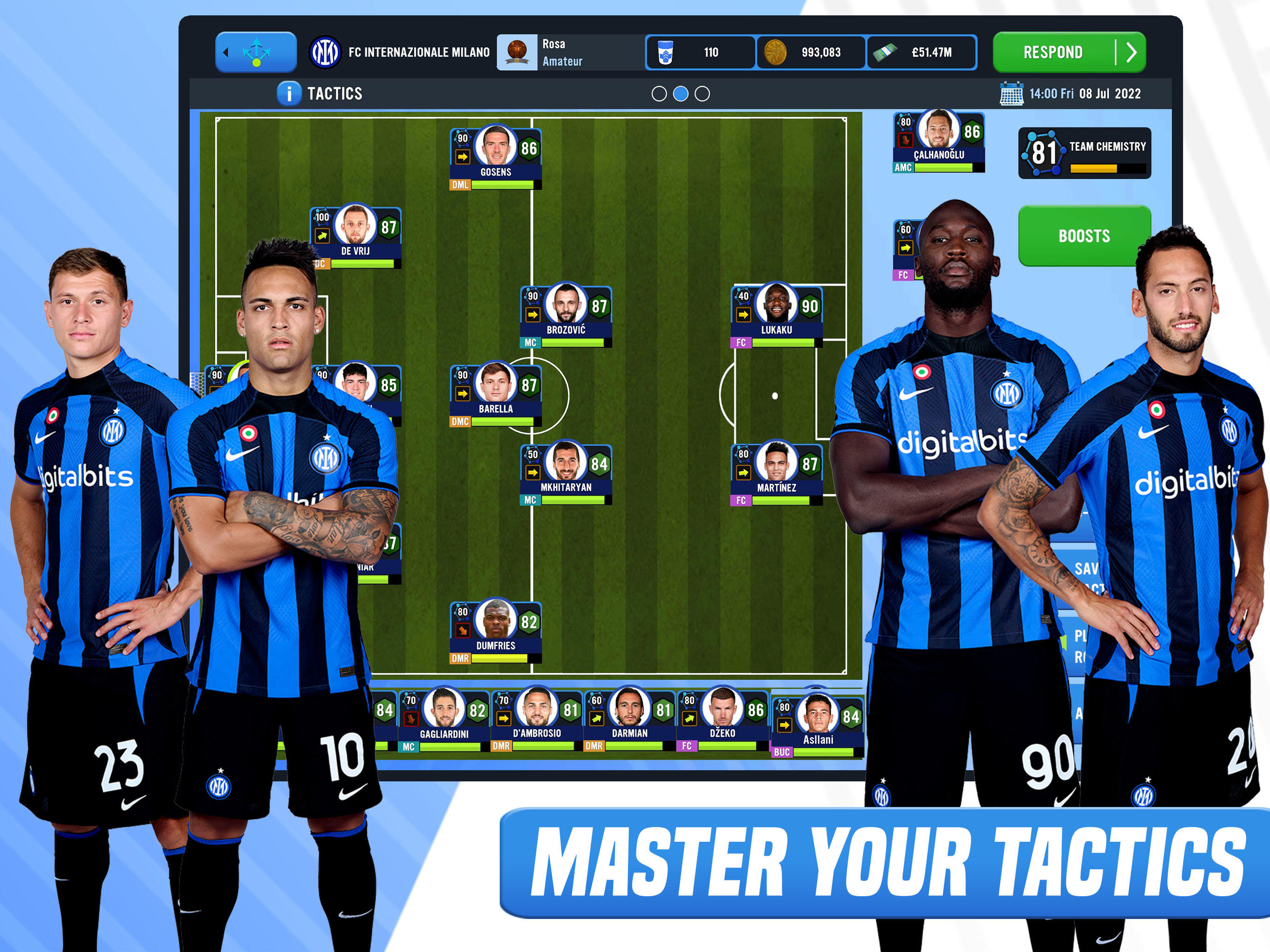 Football Manager 2023 Mobile version mobile Android iOS télécharger apk  gratuitement-TapTap
