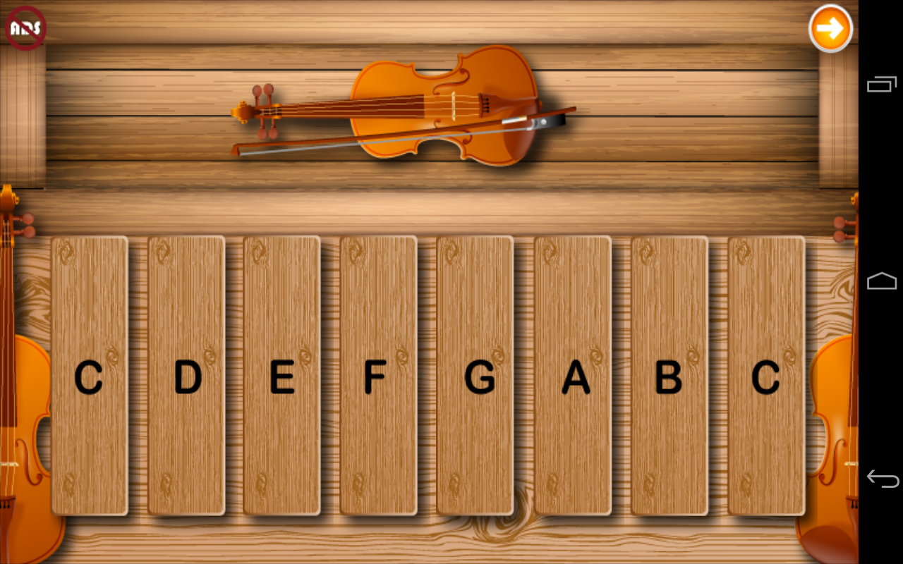 Toddlers Violin 게임 스크린샷