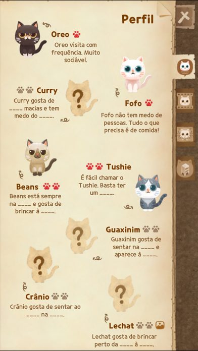 Captura de Tela do Jogo Secret Cat Forest