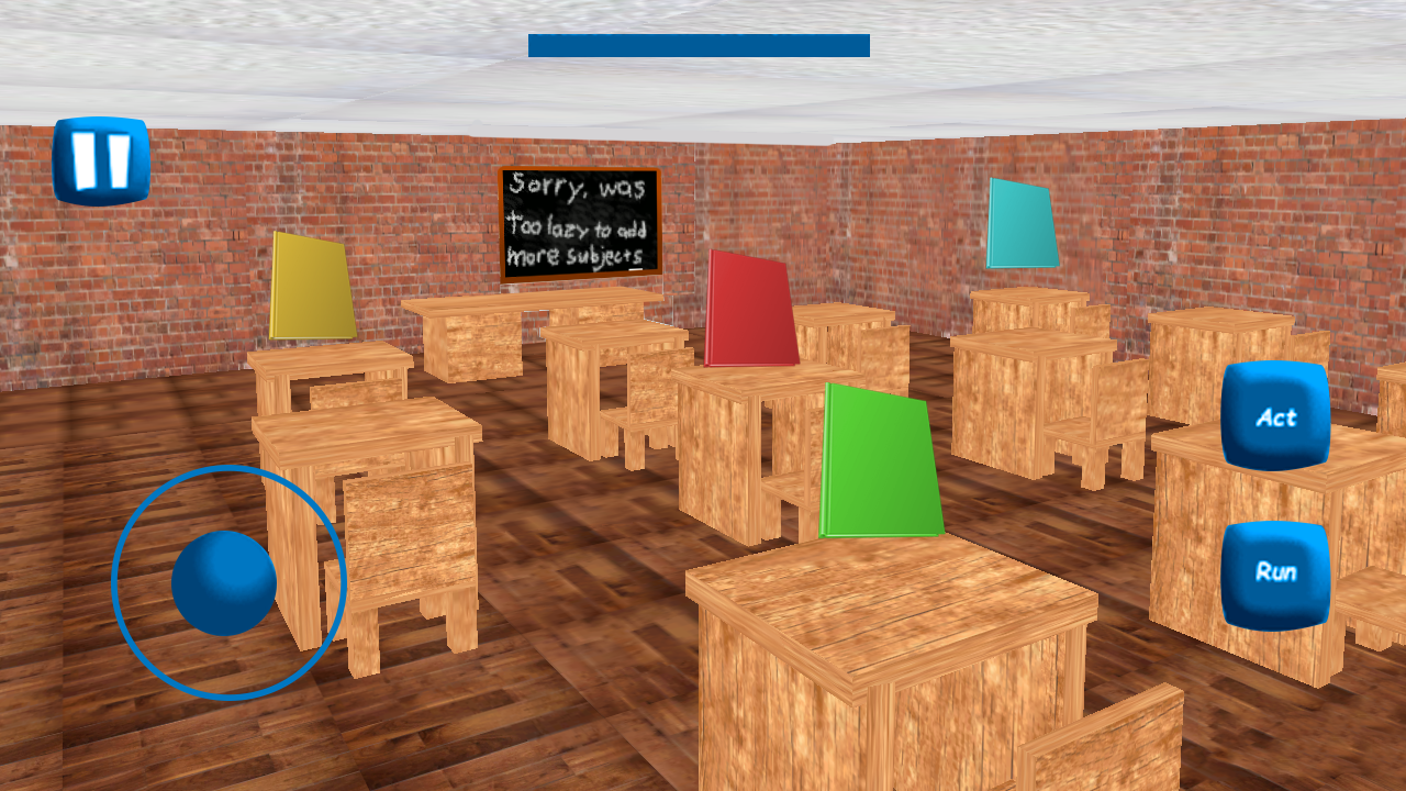 Screenshot of Math School Game Basic: Crazy Principal