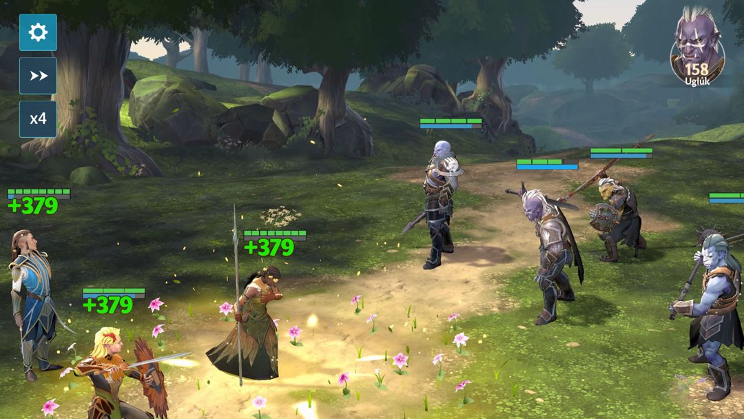 The Lord of the Rings: Heroes ภาพหน้าจอเกม