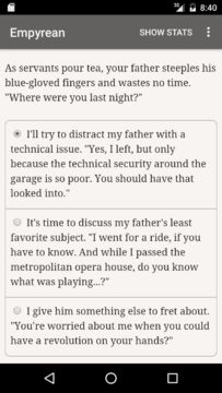 Cuplikan Layar Game Empyrean