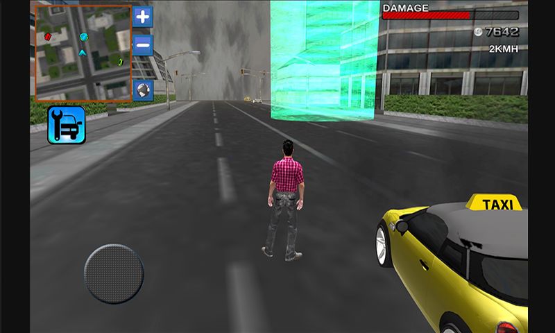 Screenshot of 3D City Taxi Driving Mania
