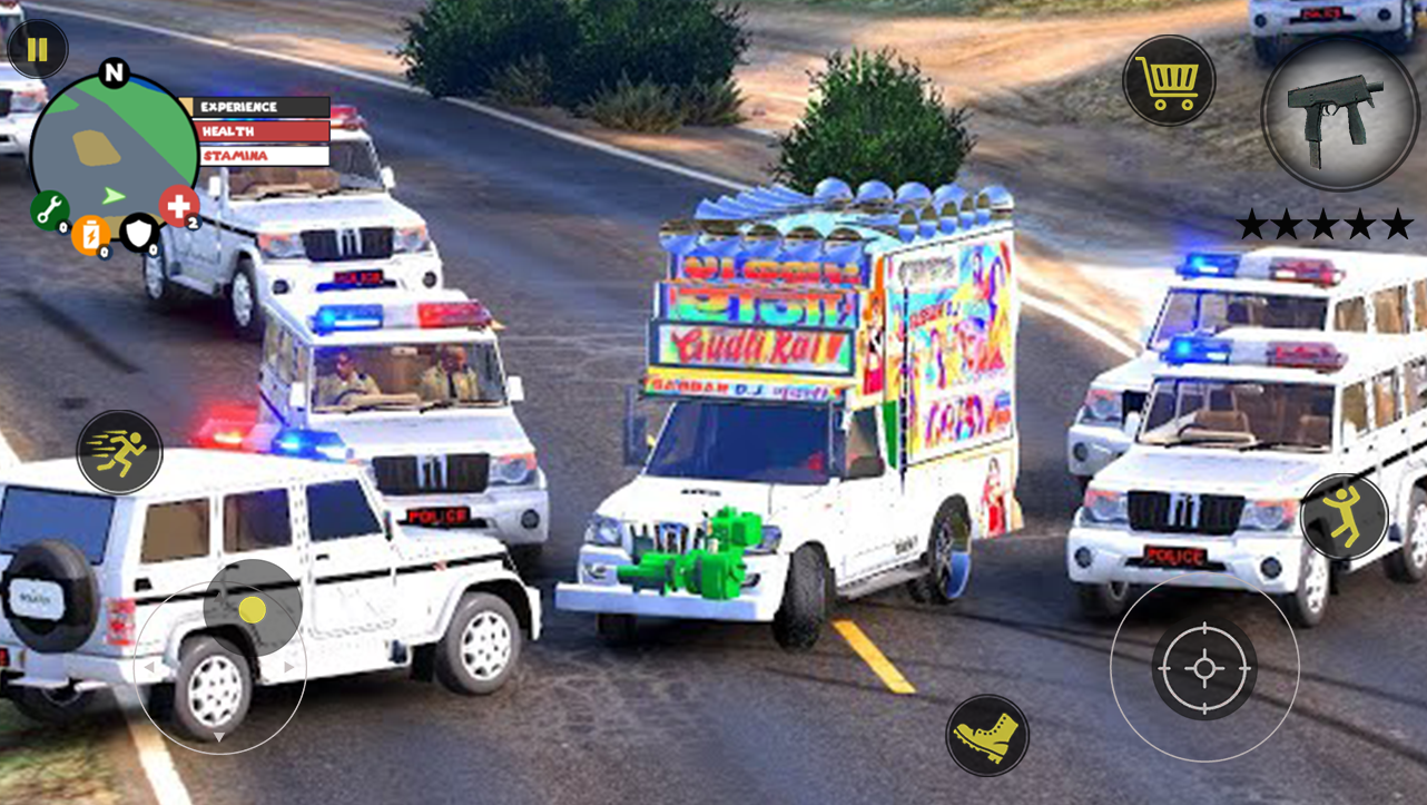 DJ Gadi Wala Game 3D Game Screenshot