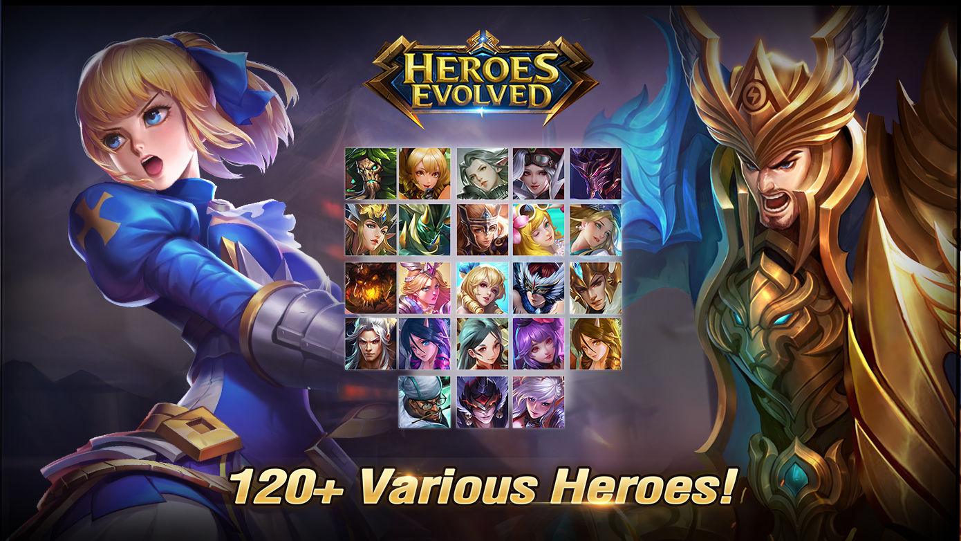Screenshot of Heroes Evolved