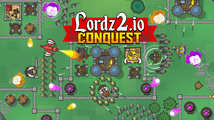 Captura de Tela do Jogo Lordz2.io Conquest