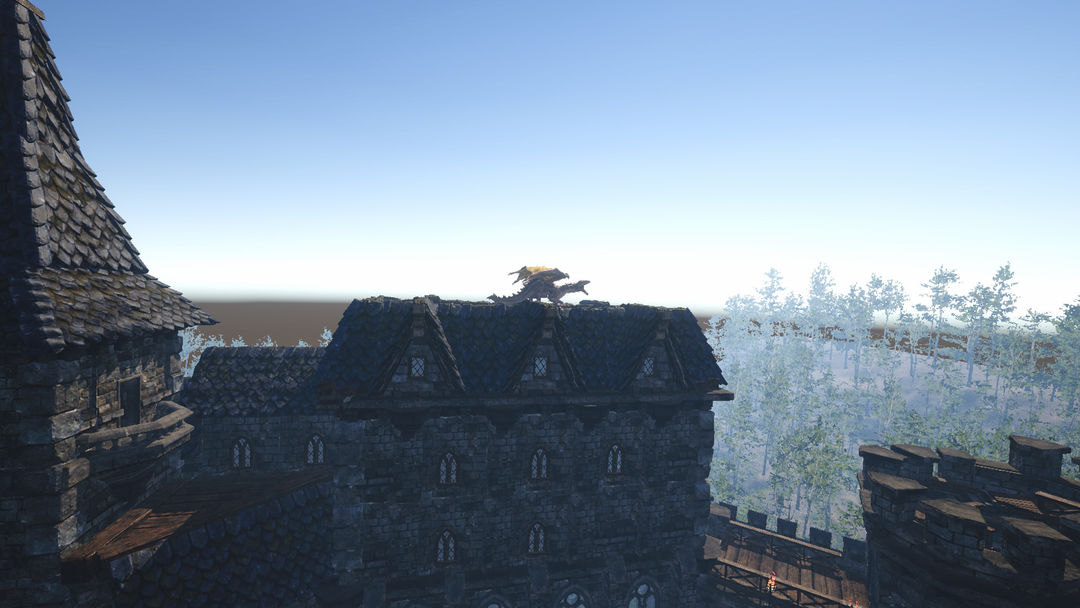 Screenshot of Knight Jones and Dragons Fall